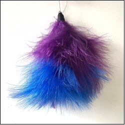  Marabou Purple and Blue